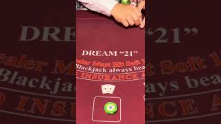 High Stakes Blackjack ♦ Massive Wins in a Thrilling Session shorts [upl. by Arte]