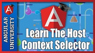 💥 Learn The Angular Host Context CSS Selector See the CLI SAAS integration In Action [upl. by Eintruok]