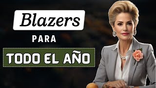 🧥💫 5 Blazers para TODA LA VIDA  LOOKS CON BÁSICOS [upl. by Acilejna]