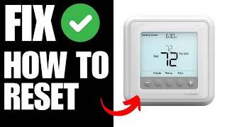 How to Factory Reset a Honeywell T6 thermostat [upl. by Oly]