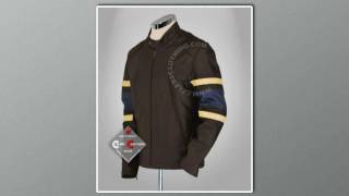 X Men 3 Wolverine Leather Jacket  Hugh Jackman Motorcycle Clothing [upl. by Eniretac]