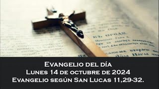 Santo Evangelio 14 octubre 2024 Padre Pedro Brassesco [upl. by Ayin]