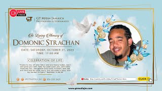 Domonic Strachans Thanksgiving Service [upl. by Ettellocin509]