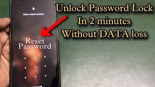 Unlock Android Phone Password Without Losing Data  How To Unlock Phone if Forgot Password [upl. by Ahseyn]