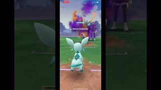 Pokémon Go Arlo Battle at super speed [upl. by Ardine]