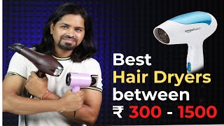 Best Hair Dryers in India 2024  Between 300 to 1500  Hair Care  Hair dryer [upl. by Egon]