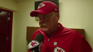 Chiefs vs Steelers  Postgame 1 on 1 with Andy Reid [upl. by Alyce]