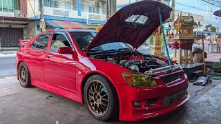 Test Drive Toyota Altezza 2JZ GTE 8xx Hp HighBoost [upl. by Inafetse635]