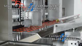 Servo Zero Crush Lead Edge Feeder With Bottom Roller Support Structure [upl. by Faun233]