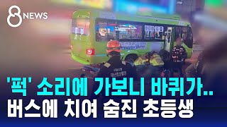 quot퍽 소리에 가보니 바퀴가quot 버스에 치여 숨진 초등생  SBS 8뉴스 [upl. by Stanleigh]