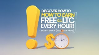 Earn Free Litecoin Every Hour Free LTC Mining  Full Tutorial With Withdrawal Proof [upl. by Rosella802]