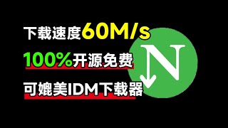 下载速度60Ms，轻松下载各种长短视频！最新NDM中文绿色汉化版，支持下载抖音，快手等短视频，平替IDM下载器 [upl. by Alithia104]