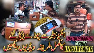 Informative about incubator chicken egg hatching Jamshed Asmi Informative Channel in UrduHindi [upl. by Asen]