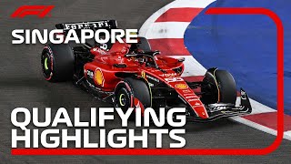 Qualifying Highlights  2023 Singapore Grand Prix [upl. by Alyakam369]