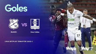 Medellín vs Once Caldas goles  Liga BetPlay Dimayor 20231  Fecha 15 [upl. by Erena139]