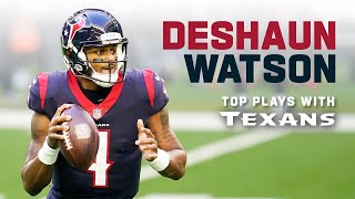 Deshaun Watsons Top Plays with Houston Texans [upl. by Fabriane507]