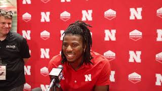 Nebraskas Jahmal Banks full press conference from July 30 2024 [upl. by Lemmueu89]