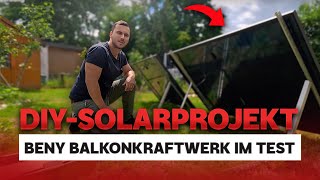 Beny Balkonkraftwerk mit Bifaziale PV Module im Test Lohnt sich die Investition [upl. by Singh243]