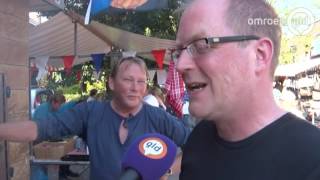 Heerlijk bij die visoven van 80 graden Celsius op de braderie in Ermelo [upl. by Orlosky]