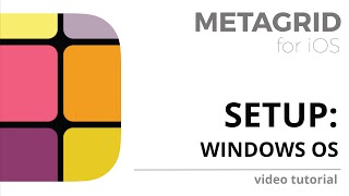 Metasystem Classic Setup  Windows OS [upl. by Eylhsa]