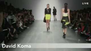 David Koma  Spring Summer 2015 Full Fashion Show  Exclusive [upl. by Ettenaj]