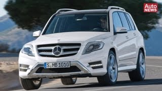 Mercedes GLK Facelift Frisches Äußeres und neue Motoren [upl. by Viki369]