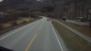 Driving from Oslo to Trondheim on E6 Part 3 of 4 på E6 [upl. by Nospmoht]