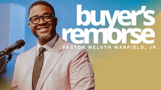 BUYERS REMORSE  MELVYN WARFIELD  COMMUNITY PRAISE CHURCH [upl. by Girand]