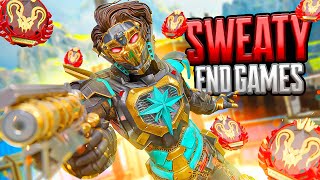 Ranked End Games Are SWEATY Again Apex Legends [upl. by Blum557]