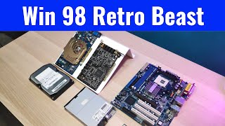 Windows 98 Retro Gaming PC  Pentium 4 and FX 5900 [upl. by Silas]