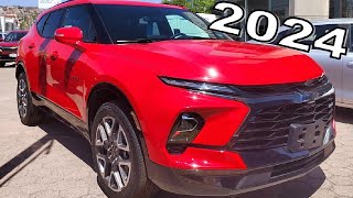 Chevrolet Blazer RS 2024 Video Ficha Tecnica Review Exterior Interior Reseña y Precio [upl. by Ennairrac]