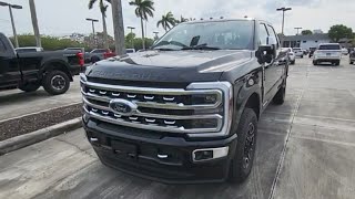 2024 F250 Super Duty Platinum review  When the most capable workhorse is needed for the job [upl. by Kcireddor]