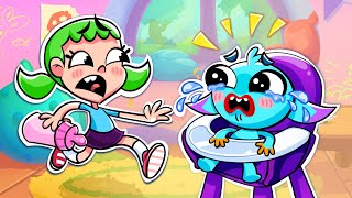 Why little sibling wont sleep   Kids song fun cartoon [upl. by Elnora]