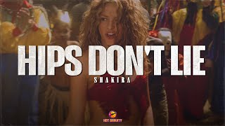 Shakira  Hips Dont Lie Lyrics ft Wyclef Jean [upl. by Limhaj836]