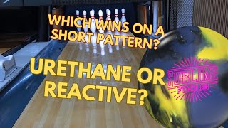 Urethane vs Reactive on short oil pattern with Sublime Focus [upl. by Bobina54]