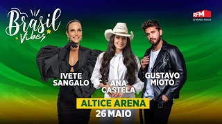 Brasil Vibes  26 maio na Altice Arena  Bilhetes em MEOBlueticketpt [upl. by Sihonn298]