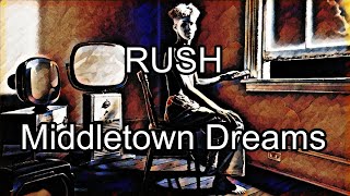 RUSH  Middletown Dreams Lyric Video [upl. by Nanice515]