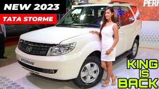 TATA Safari Storme Facelift BS6 2023 Launched  New Features amp Update  On Road Price Safari Storme [upl. by Annawd]