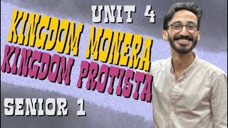 Kingdom Monera and Protista biology 1 sec  2nd term  دكتور مصطفي خضر [upl. by Jurkoic60]