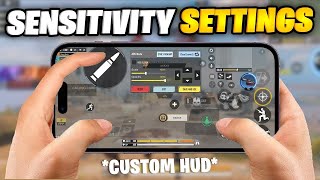 NEW UPDATED PRO SETTINGS amp SENSITIVITY iPhone 16 Pro Max 2024  GAMEPLAY  COD MOBILE BR [upl. by Assyla]