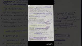 Kingdom monera complete neet notes neet aspirants sciencescifi science facts [upl. by Airbmat120]