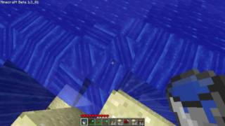 Tutoriel minecraft Fr  Créer une cascade [upl. by Linders361]