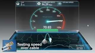 TPLINK 300Mbps Wireless N Router TLWR841N v9 WiFi Speed test review [upl. by Attenyt]