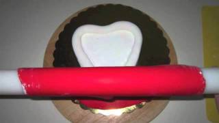 Torta per San Valentino  Come si fa un cofanetto a forma di cuore [upl. by Sterne]