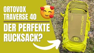 Trekkingrucksack  ORTOVOX TRAVERSE 40 für Mehrtagestouren [upl. by Eatnwahs640]