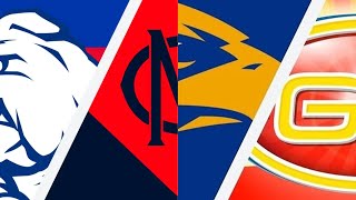 Western Bulldogs v Melbourne amp West Coast v Gold Coast  AFL Round 21 2024 Live Reaction [upl. by Art982]