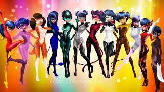 Miraculous Ladybug 34 season New Transformations 12 Kwami☆ [upl. by Sitelc259]