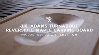 JK Adams Turnabout Reversible Maple Carving Board  Product Roundup by All Things Barbecue [upl. by Motteo]