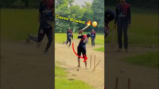 Classic Bowled 🔥 cricket circketgame cricketlover cicket ipl cirket skating cricektgame [upl. by Isola]