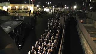 UCLA Marching Band at UCLA vs UO Football Parade Block into Rose Bowl [upl. by Tezzil]